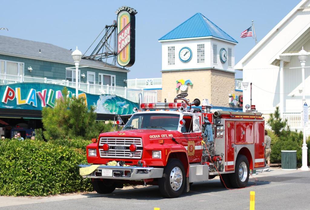 Seabonay Oceanfront Motel Ocean City Rum bild